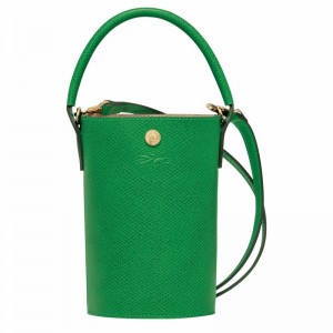 Longchamp ÉPURE XS Crossbody Taske Dame Grøn Danmark | 10213HYZ129