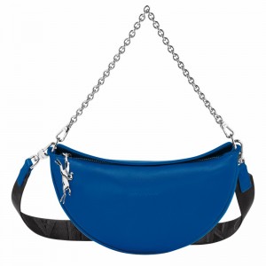 Longchamp Smile S Crossbody Taske Dame Blå Danmark | 10224HDSI17