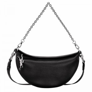 Longchamp Smile S Crossbody Taske Dame Sort Danmark | 10224HDS001