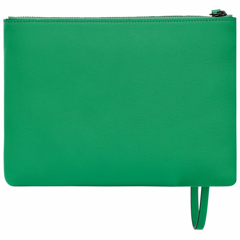 Longchamp 3D Pouches Dame Grøn Danmark | 30032HCV129