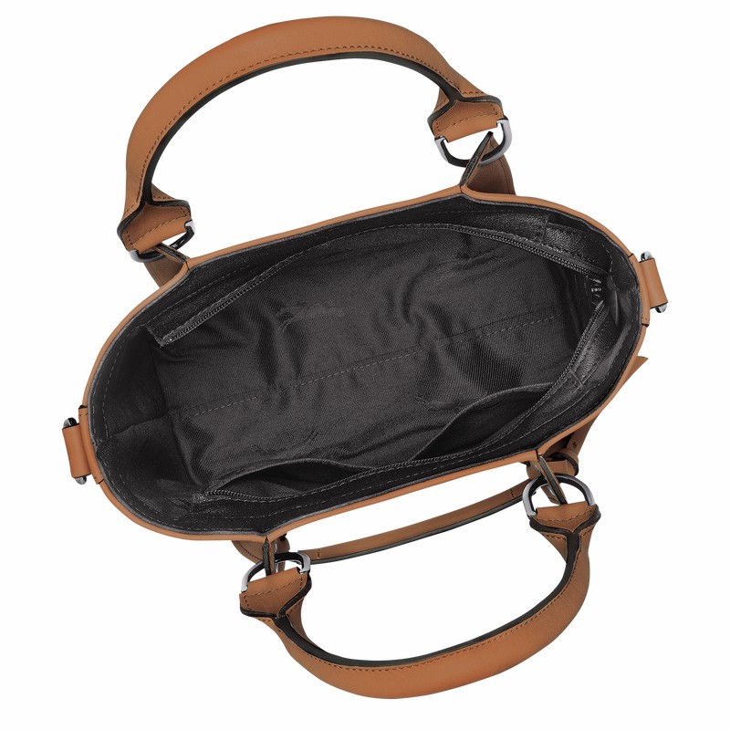 Longchamp 3D S Håndtaske Dame Beige Danmark | 10197HCV016