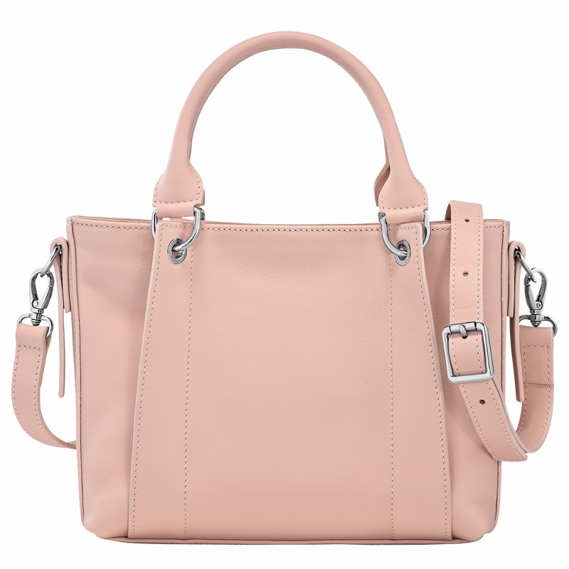 Longchamp 3D S Håndtaske Dame Beige Danmark | 10197HFA542