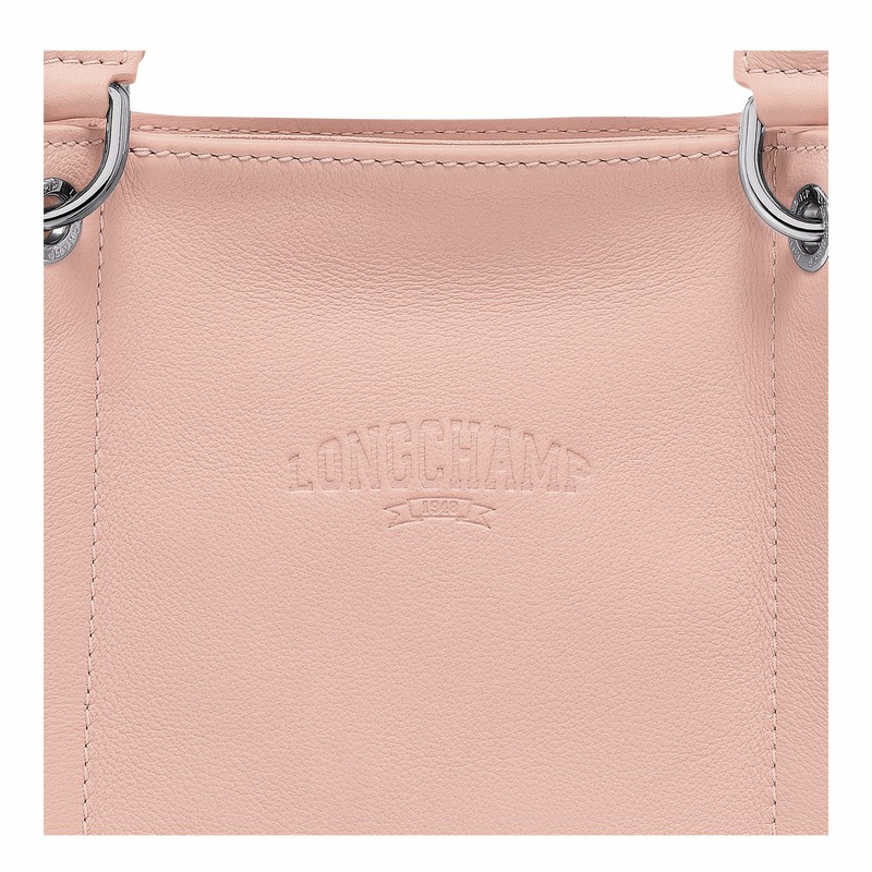 Longchamp 3D S Håndtaske Dame Beige Danmark | 10197HFA542