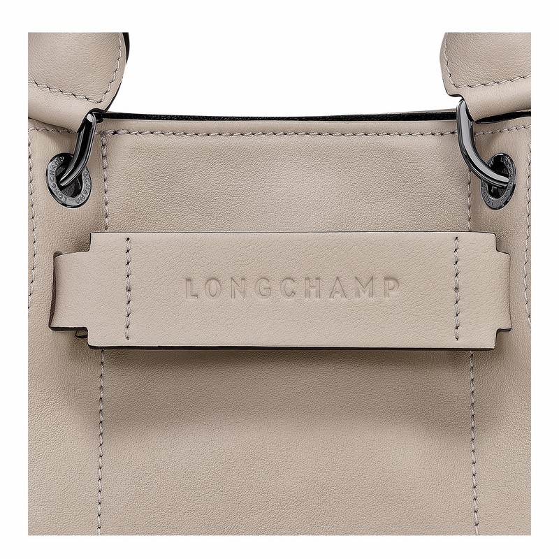 Longchamp 3D XS Håndtaske Dame Grå Danmark | 10254HCV299