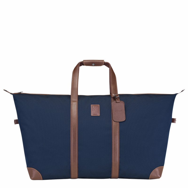 Longchamp Boxford L Rejsetasker Dame Blå Danmark | L1223080127