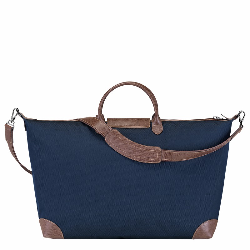 Longchamp Boxford M Rejsetasker Dame Blå Danmark | L1625080127