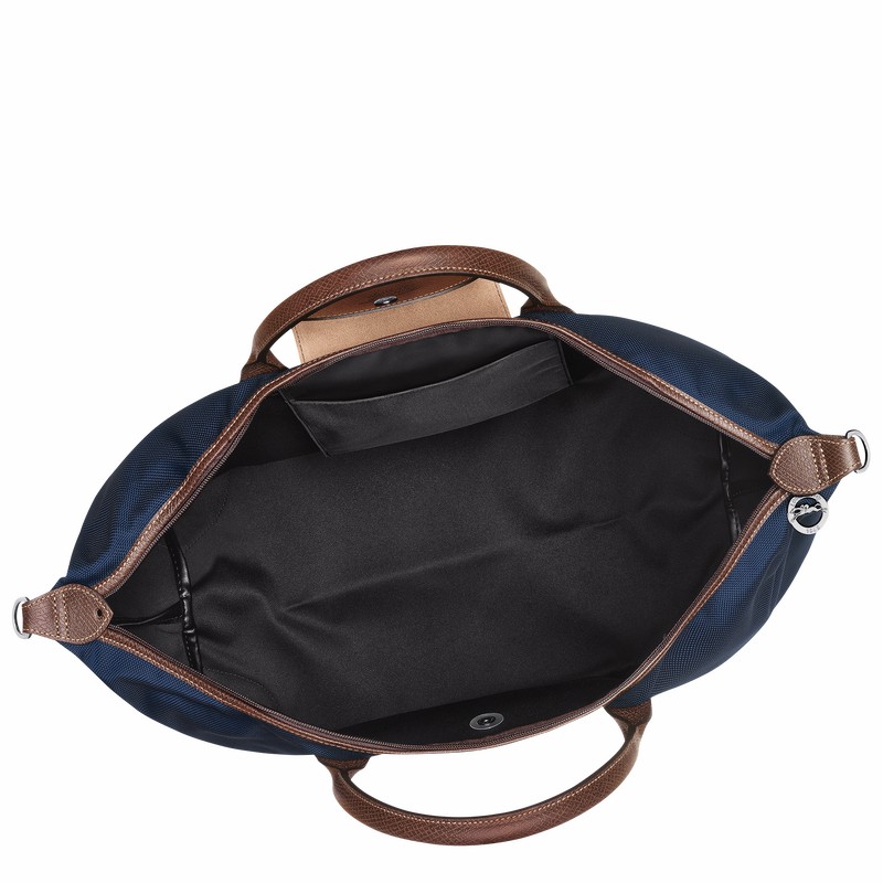 Longchamp Boxford M Rejsetasker Dame Blå Danmark | L1625080127