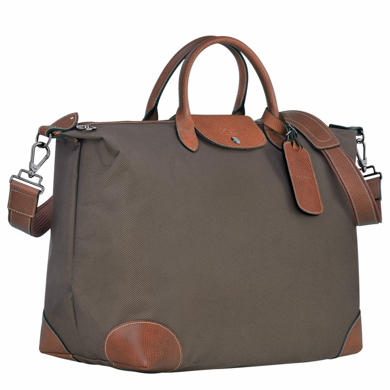 Longchamp Boxford S Rejsetasker Dame Brune Danmark | L1624080042