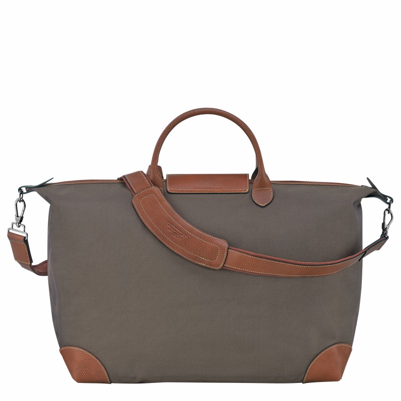 Longchamp Boxford S Rejsetasker Dame Brune Danmark | L1624080042