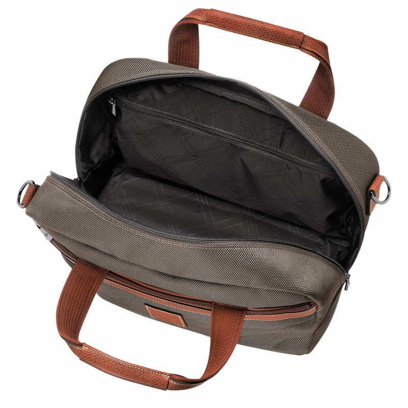 Longchamp Boxford S Rejsetasker Herre Brune Danmark | L1658080042-