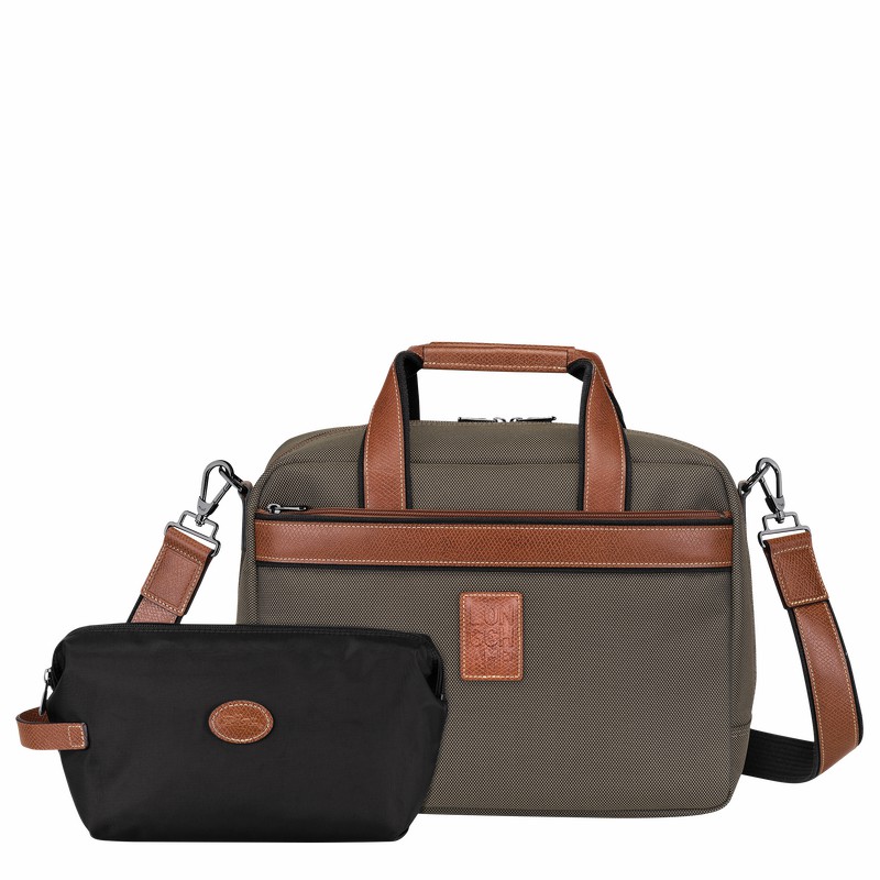 Longchamp Boxford S Rejsetasker Herre Brune Danmark | L1658080042-