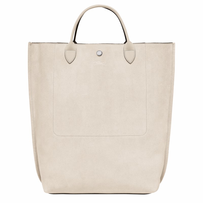 Longchamp Cabas Longchamp M Muleposer Dame Beige Danmark | 10277HFO237