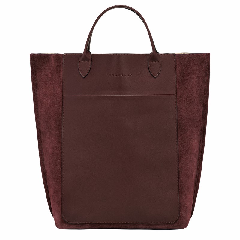 Longchamp Cabas Longchamp M Muleposer Dame Bordeaux Danmark | 10277HFO009