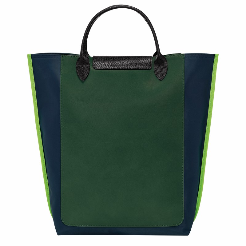 Longchamp Cabas Longchamp M Muleposer Dame Mørkeblå Danmark | 10264093006