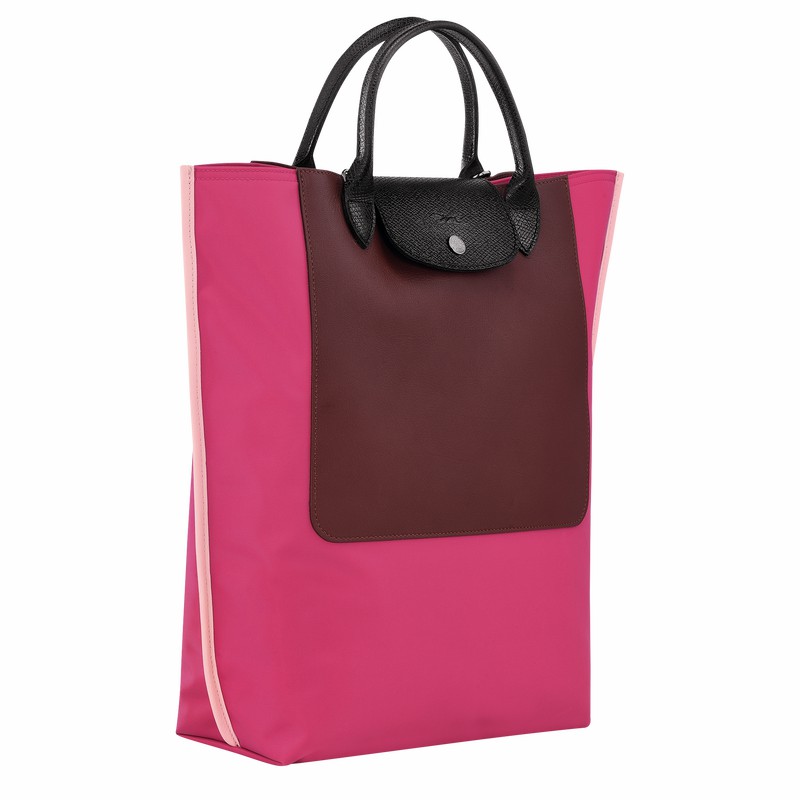 Longchamp Cabas Longchamp M Muleposer Herre Fuchsia Danmark | 10264093J13-