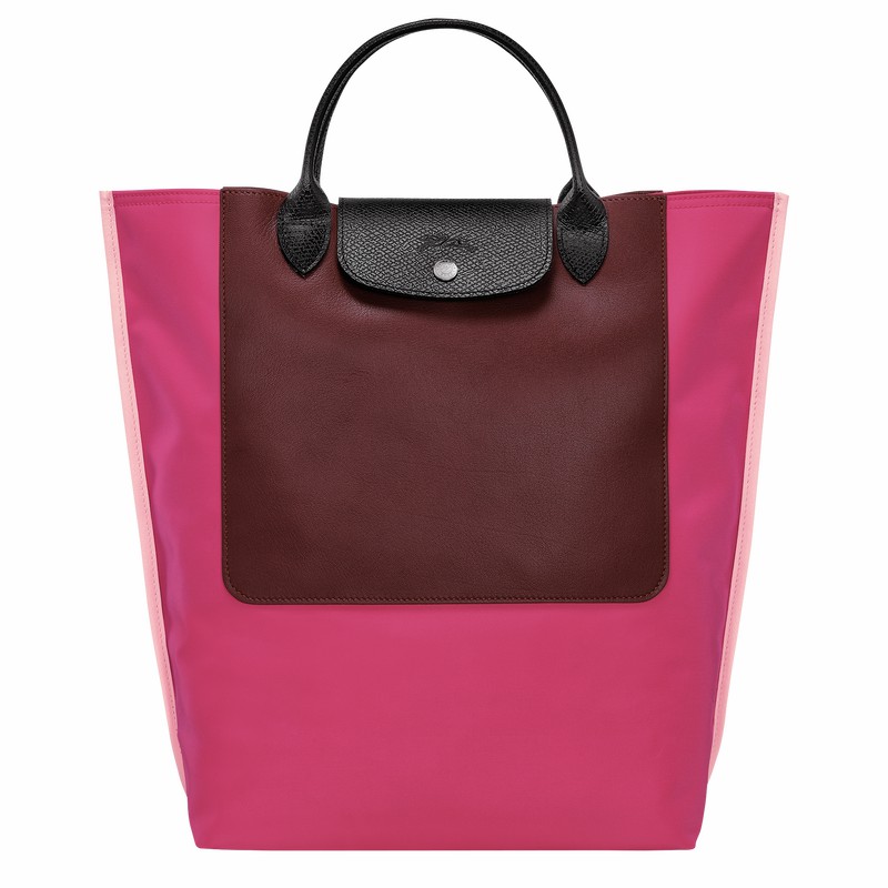 Longchamp Cabas Longchamp M Muleposer Herre Fuchsia Danmark | 10264093J13-