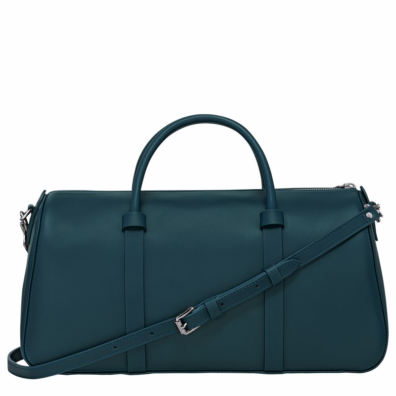 Longchamp Daylong L Håndtaske Dame Blå Danmark | 10282HFK806