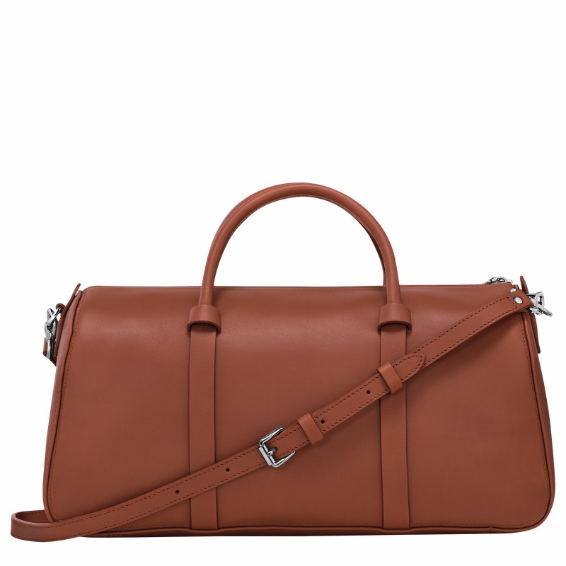 Longchamp Daylong L Håndtaske Dame Brune Danmark | 10282HFK504