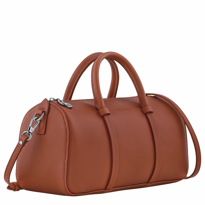 Longchamp Daylong M Håndtaske Dame Brune Danmark | 10271HFK504