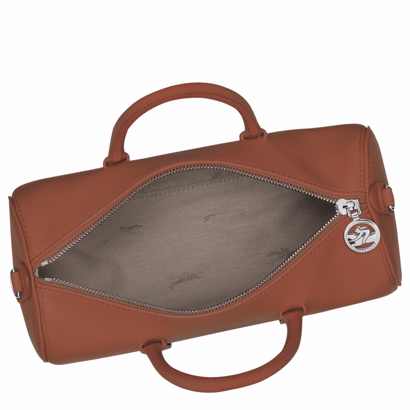 Longchamp Daylong M Håndtaske Dame Brune Danmark | 10271HFK504