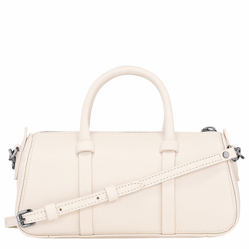 Longchamp Daylong S Håndtaske Dame Hvide Danmark | 10270HFK037