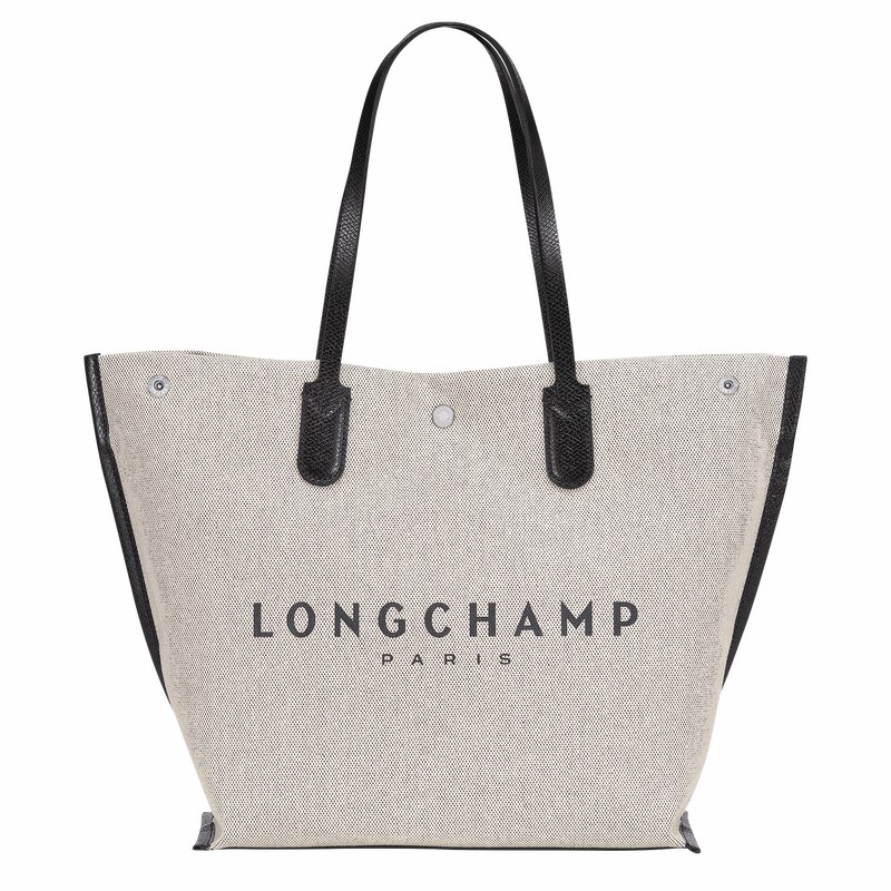 Longchamp Essential L Muleposer Dame Hvide Danmark | 10090HSG037