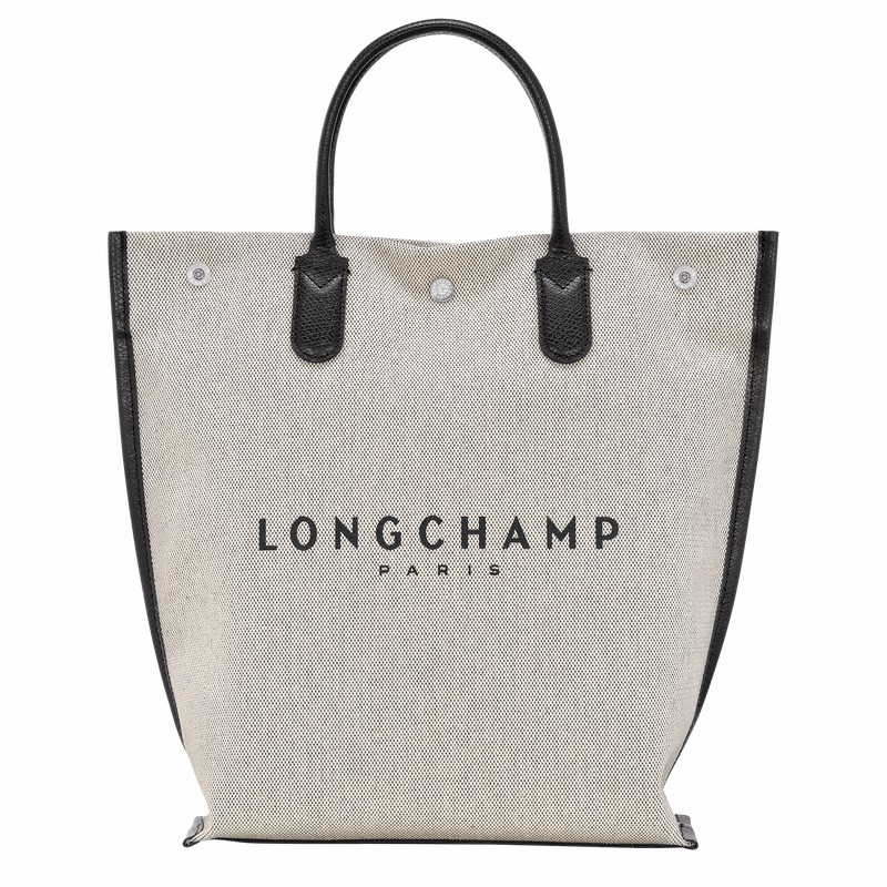 Longchamp Essential M Muleposer Dame Hvide Danmark | 10211HSG037