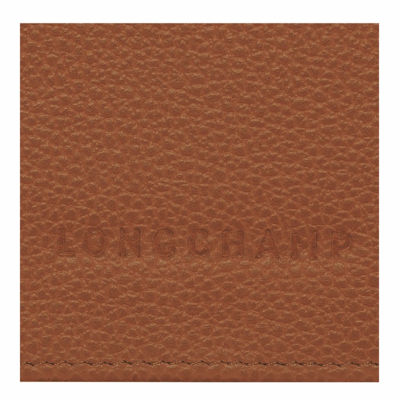 Longchamp Le FOULONNÉ Continental Pung Dame Caramel Danmark | L3044021121