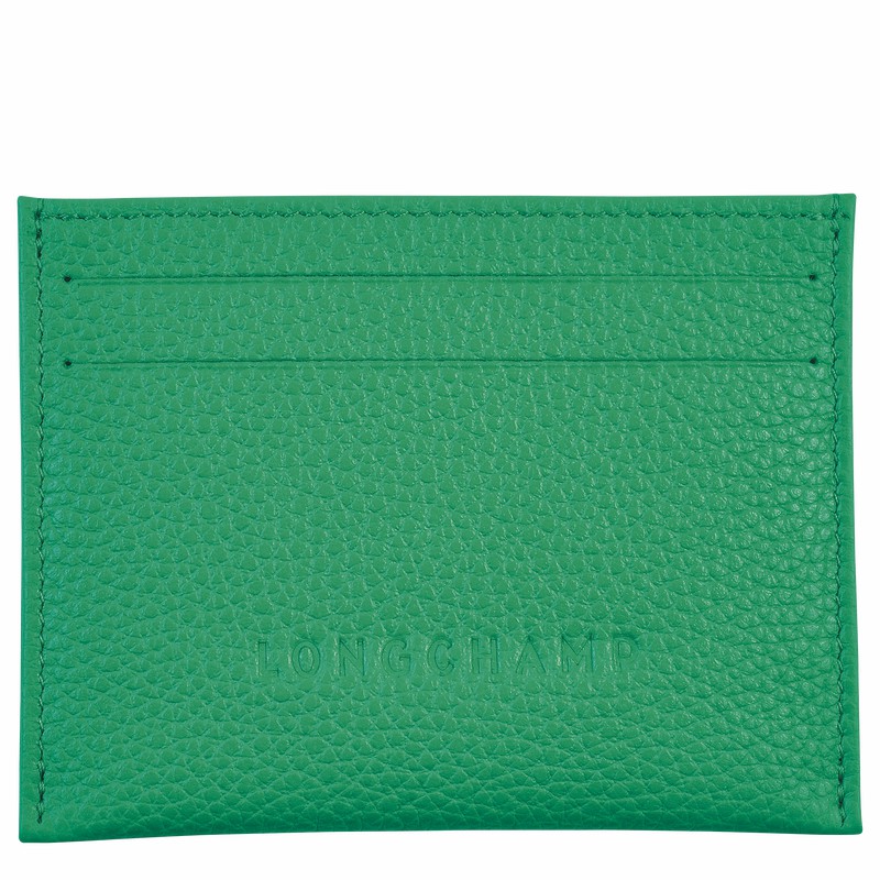 Longchamp Le FOULONNÉ Kortholder Herre Grøn Danmark | L3218021129-