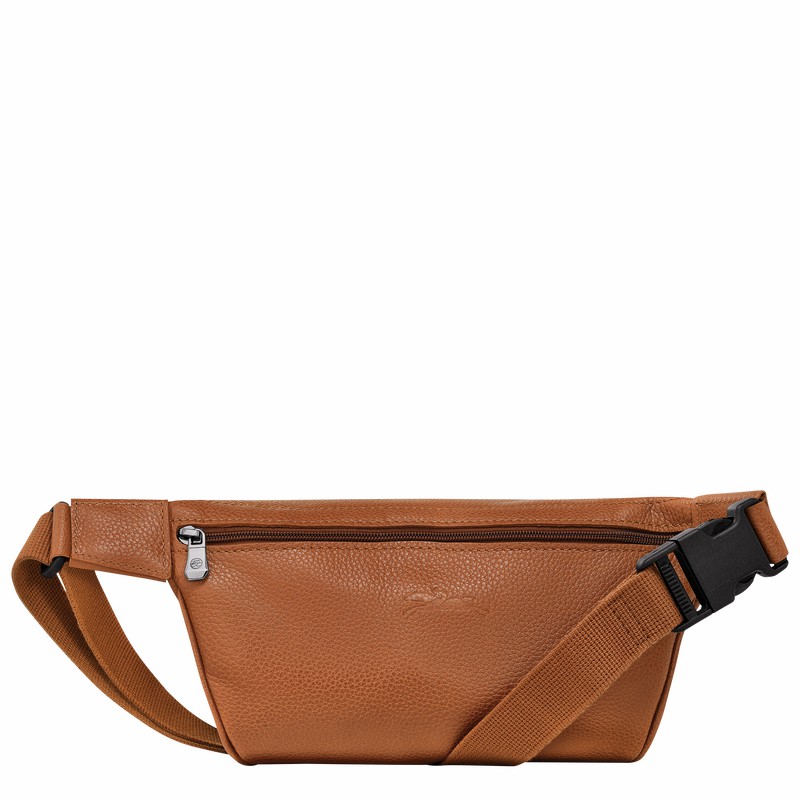 Longchamp Le FOULONNÉ M Bæltetasker Herre Caramel Danmark | 20045021F72-