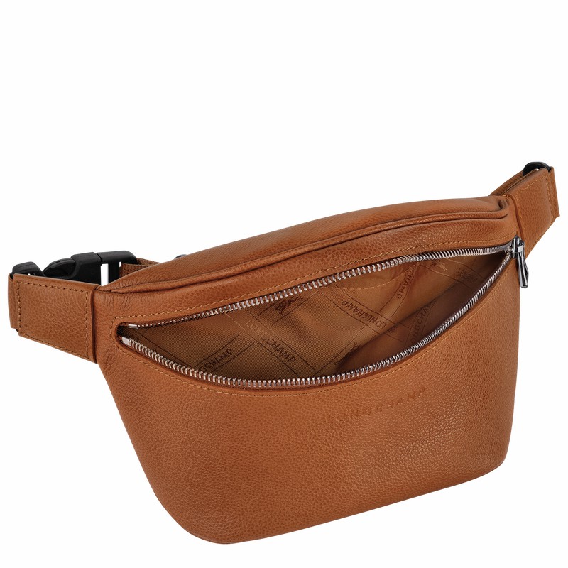 Longchamp Le FOULONNÉ M Bæltetasker Herre Caramel Danmark | 20045021F72-