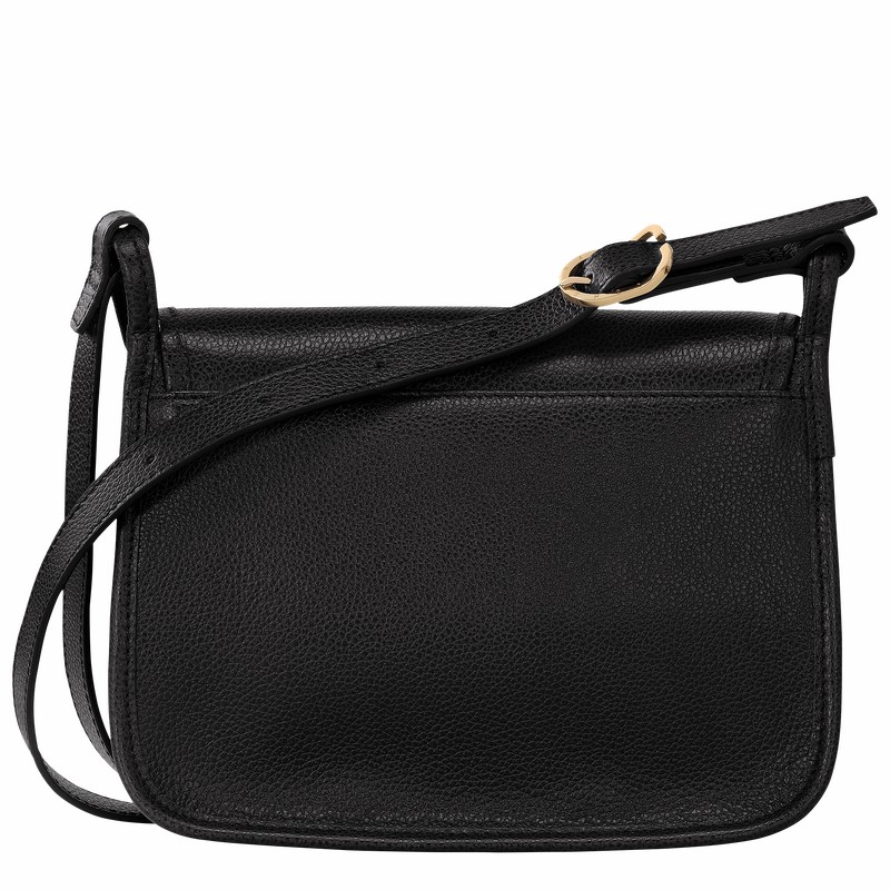 Longchamp Le FOULONNÉ M Crossbody Taske Dame Sort Danmark | 10135021001