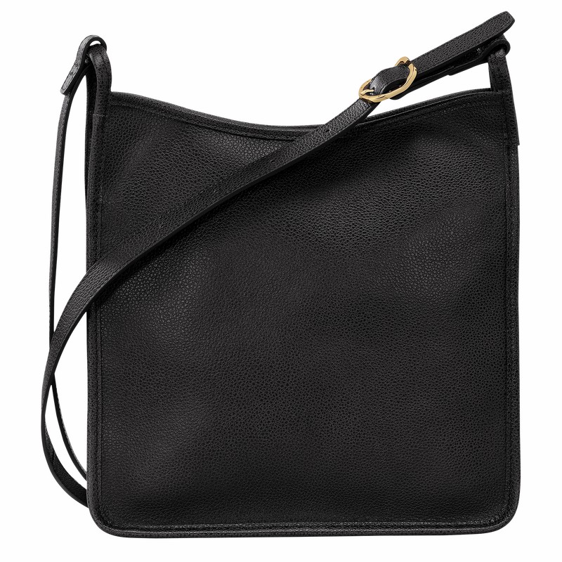 Longchamp Le FOULONNÉ M Crossbody Taske Dame Sort Danmark | 10140021001