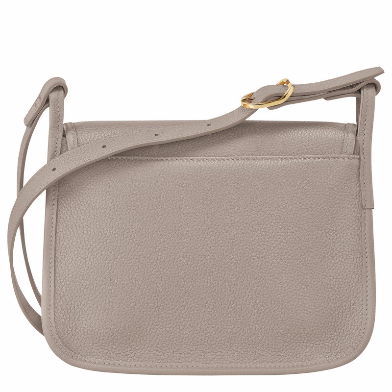 Longchamp Le FOULONNÉ M Crossbody Taske Dame Grå Danmark | 10135021P55