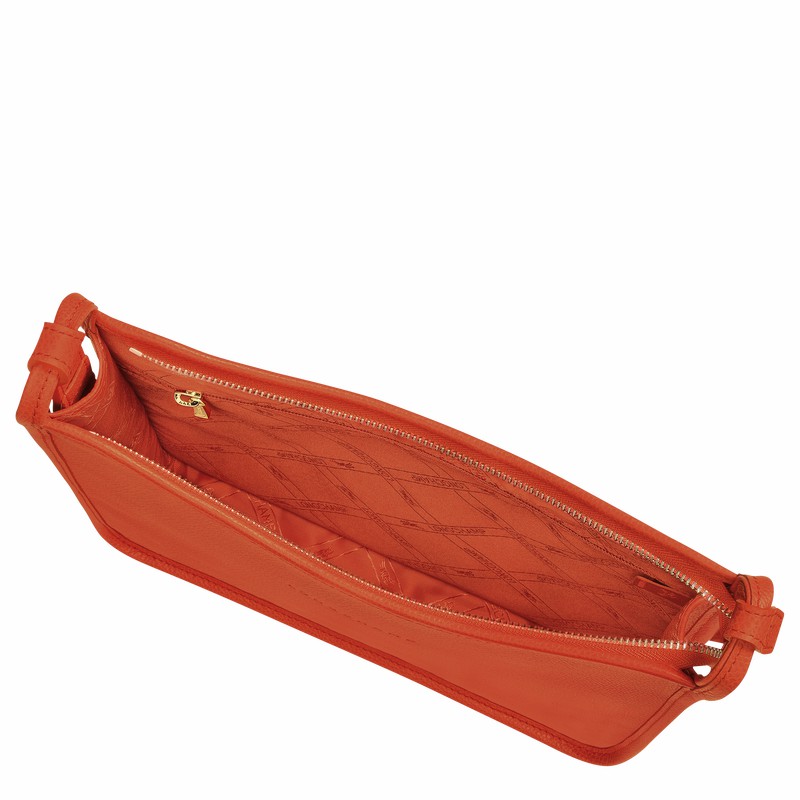 Longchamp Le FOULONNÉ M Crossbody Taske Dame Orange Danmark | 10140021685