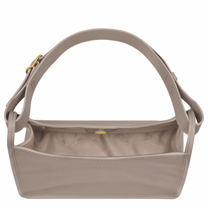 Longchamp Le FOULONNÉ M Hobo Taske Dame Grå Danmark | 10155021P55