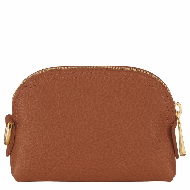 Longchamp Le FOULONNÉ Møntpung Dame Caramel Danmark | L3686021121