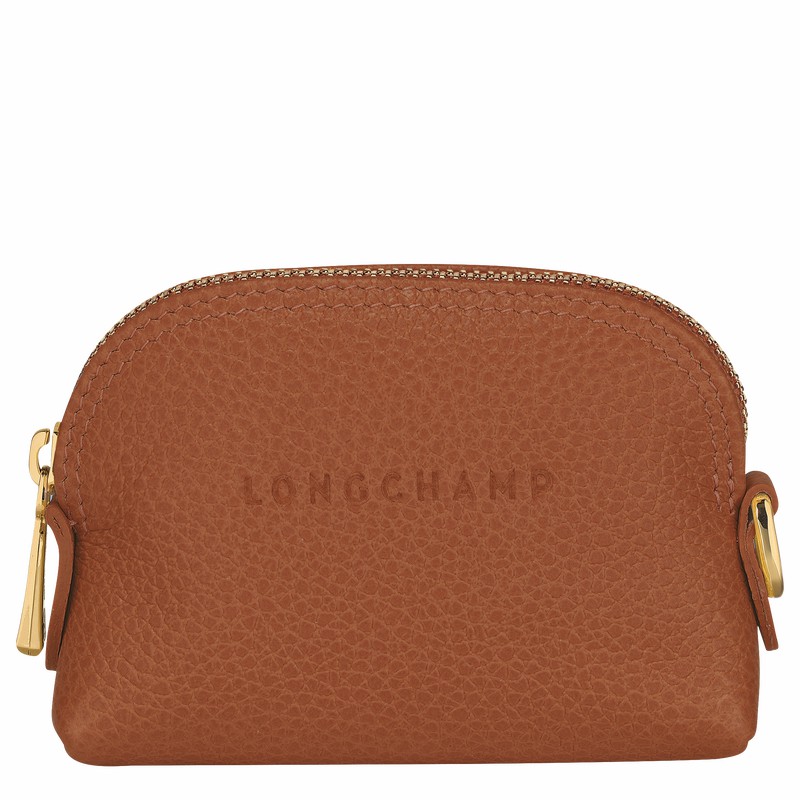 Longchamp Le FOULONNÉ Møntpung Dame Caramel Danmark | L3686021121