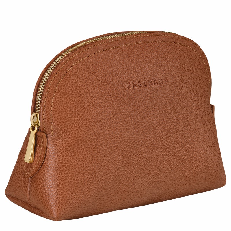 Longchamp Le FOULONNÉ Pouches Herre Caramel Danmark | L2527021121-