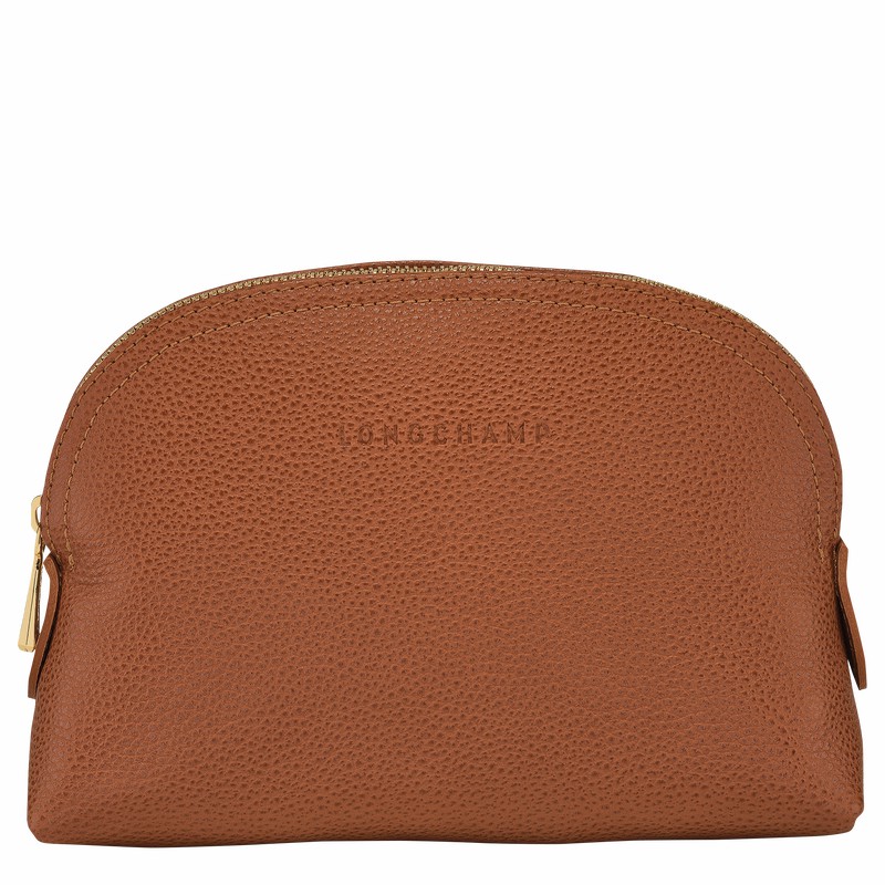 Longchamp Le FOULONNÉ Pouches Herre Caramel Danmark | L2527021121-