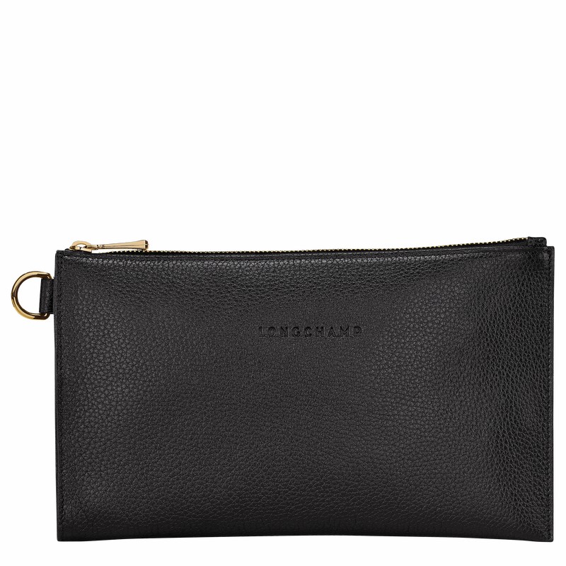 Longchamp Le FOULONNÉ Pouches Herre Sort Danmark | L2541021001-