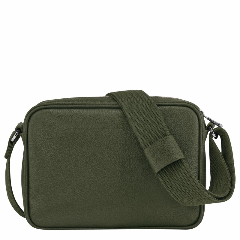 Longchamp Le FOULONNÉ S Bøttepungen Herre Khaki Danmark | 20043021A23