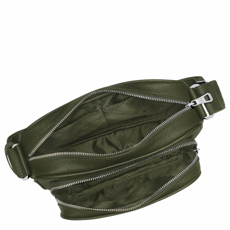 Longchamp Le FOULONNÉ S Bøttepungen Herre Khaki Danmark | 20043021A23