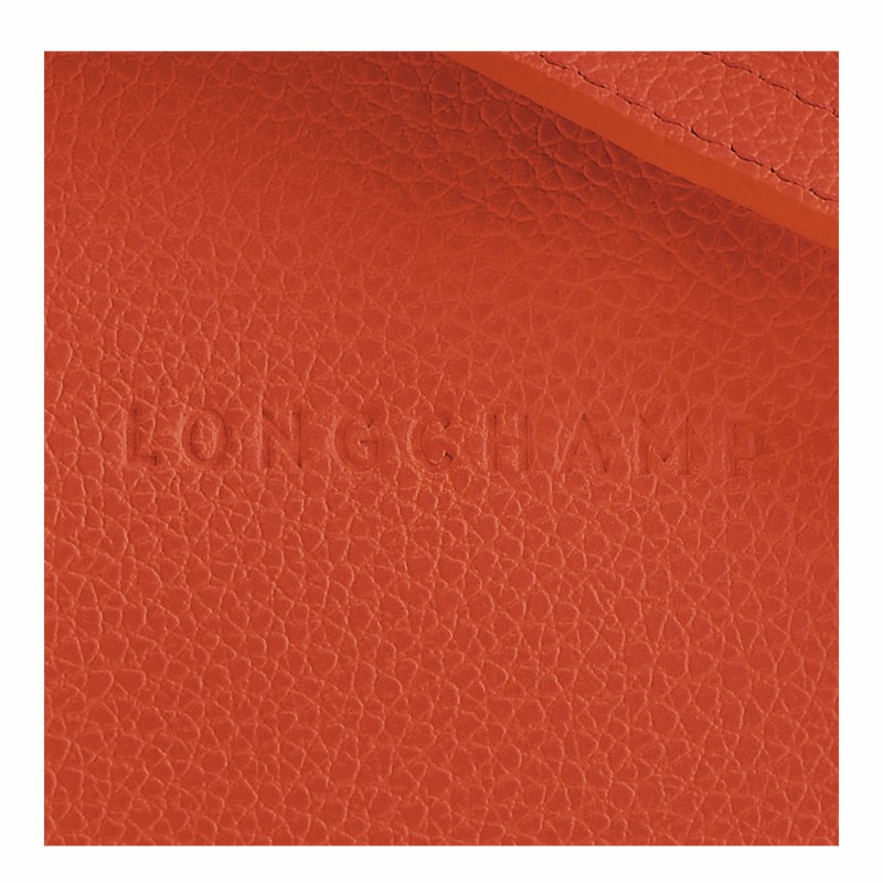 Longchamp Le FOULONNÉ S Crossbody Taske Dame Orange Danmark | 10138021685