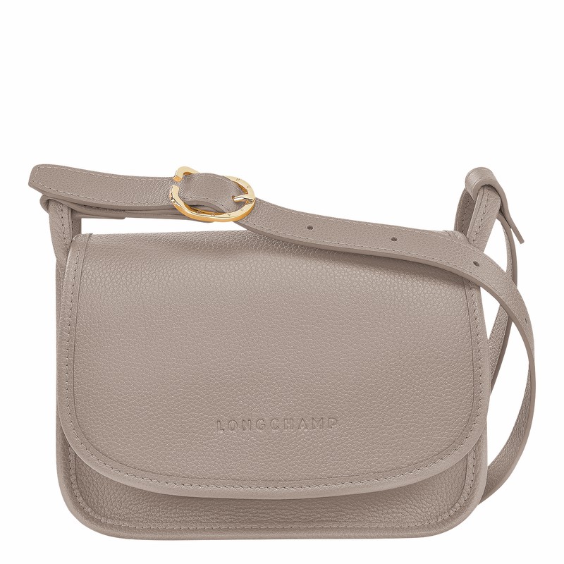 Longchamp Le FOULONNÉ S Crossbody Taske Dame Grå Danmark | 10134021P55