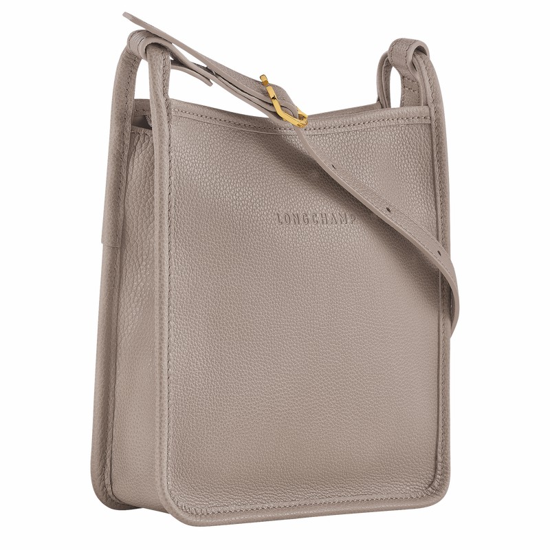 Longchamp Le FOULONNÉ S Crossbody Taske Dame Grå Danmark | 10138021P55