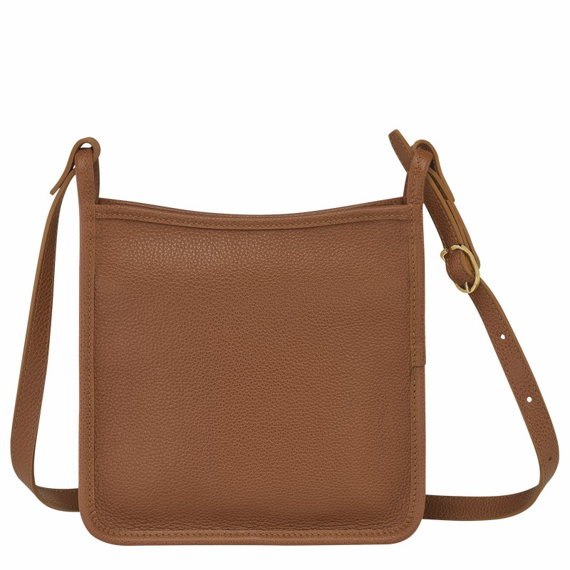 Longchamp Le FOULONNÉ S Crossbody Taske Dame Caramel Danmark | 10138021121