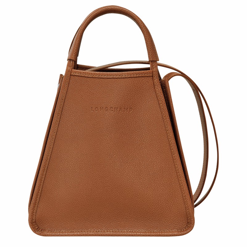 Longchamp Le FOULONNÉ S Håndtaske Dame Caramel Danmark | 10233021121