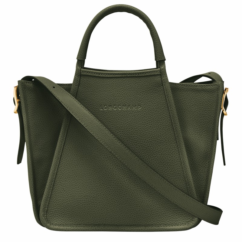 Longchamp Le FOULONNÉ S Håndtaske Dame Khaki Danmark | 10233021892