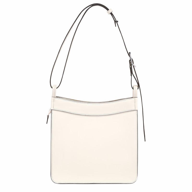 Longchamp Le FOULONNÉ S Hobo Taske Dame Hvide Danmark | 10272HFI037